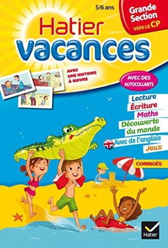 Hatier vacances grande section vers le CP Les aventures d'Agathe et Valentin