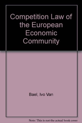 Competition Law of the European Community