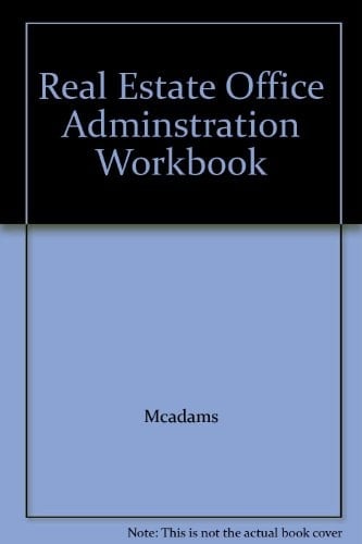 Real Estate Office Adminstration Workbook
