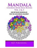 Mandala Coloring Book Mega Bundle Vol. 2 And 3 100 Detailed Mandala Patterns