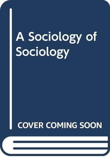 SOCIOLOGY OF SOCIOLOGY PPR