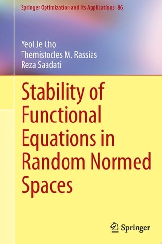 Stability of Functional Equations in Random Normed Spaces