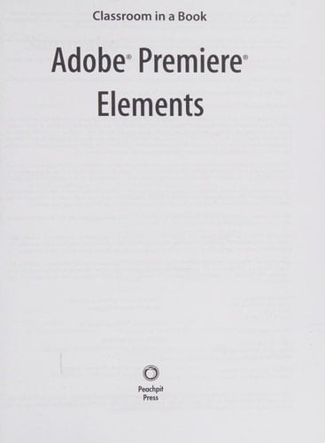 Adobe Premiere Elements