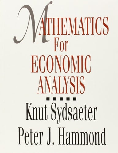 Matem ticas para el an lisis econ¢mico