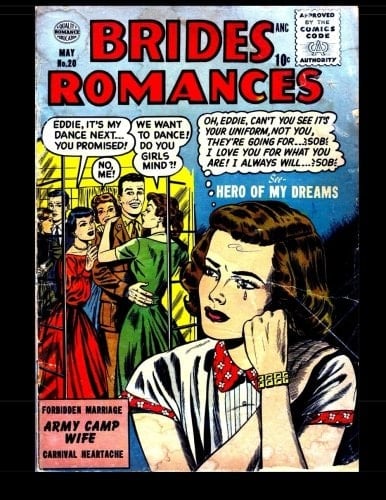 Bride Romances #20 Golden Age Romance Comic 1956