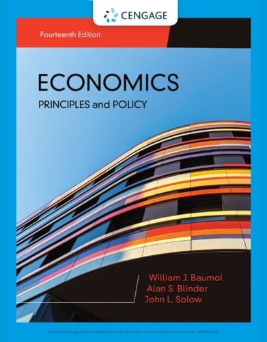 Economics: Principles & Policy (MindTap Course List)