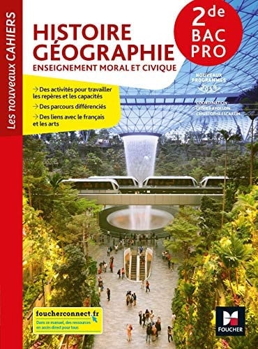 Histoire-Géographie-Enseignement moral et civique 2de Bac Pro Les nouveaux cahiers