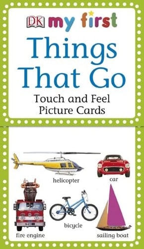 Things that Go Touch and Feel Picture Cards