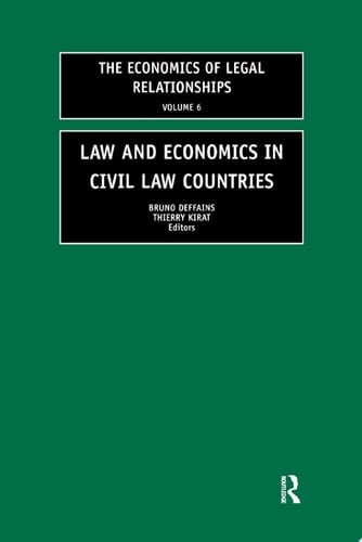 Law and Economics in Civil Law Countries