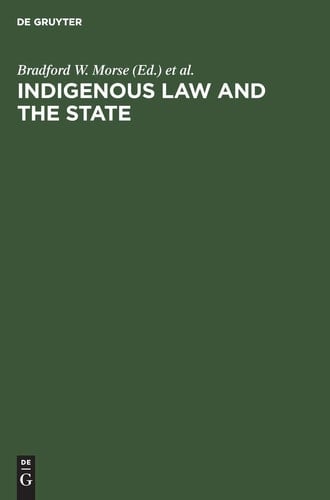 Indigenous Law and the State