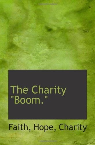 The Charity Boom.""