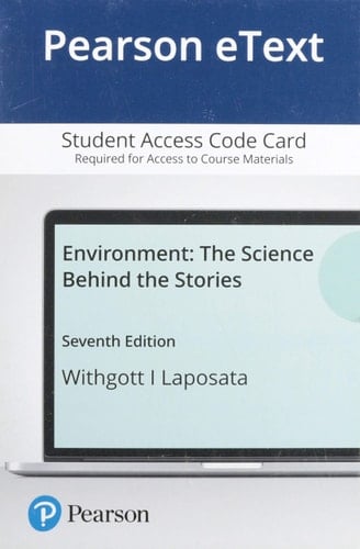 Environment: The Science Behind the Stories