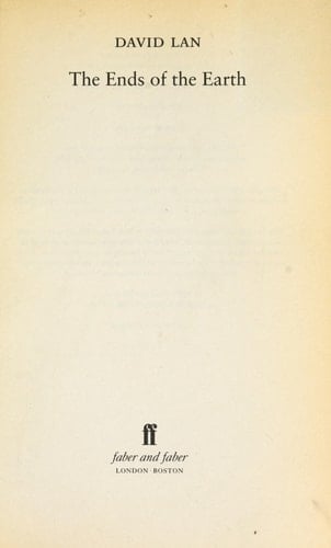 The Ends of the Earth