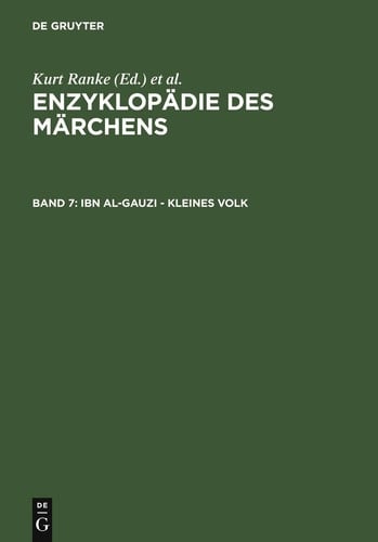 Enzyklopädie des Märchens: 2004