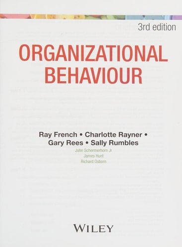 Organizational Behaviour