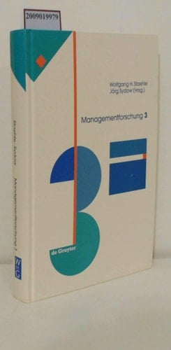 Managementforschung, 3