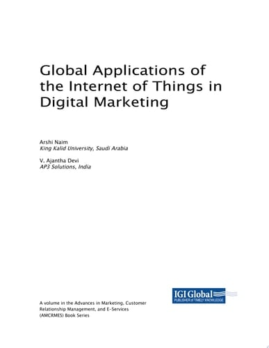 Global Applications of the Internet of Things in Digital Marketing