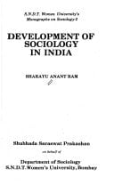 Women and development: The Indian experience (S.N.D.T. Women University's monographs on sociology)