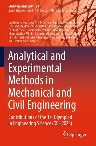 Analytical and Experimental Methods in Mechanical and Civil Engineering Contributions of the 1st Olympiad in Engineering Science (OES 2023)