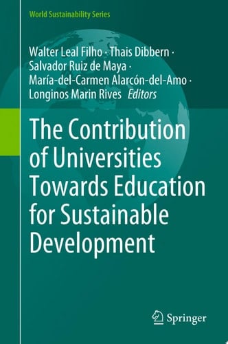 The Contribution of Universities Towards Education for Sustainable Development