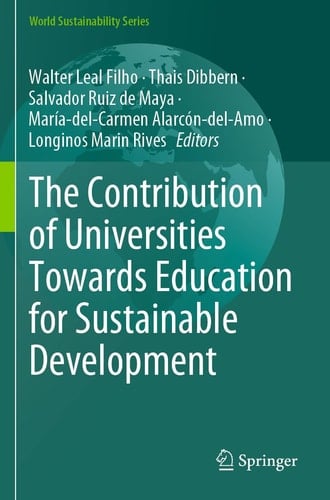 The Contribution of Universities Towards Education for Sustainable Development