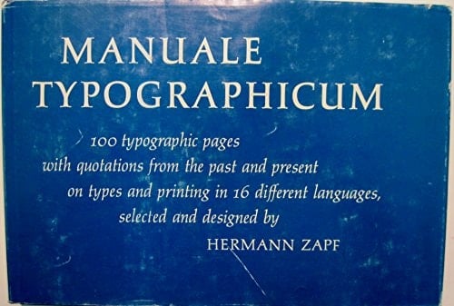 Manuale Typographicum