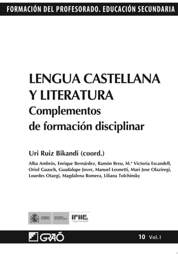 Lengua Castellana y Literatura. Complementos de formación disciplinar