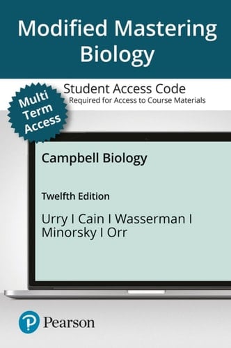 Campbell Biology -- Modified Mastering Biology with Pearson eText Access Code (Campbell Biology Series)