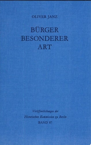 Bürger besonderer Art evangelische Pfarrer in Preussen 1850-1914