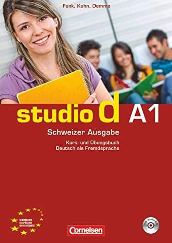 studio d Schweiz. Gesamtband 1 (Einheit 1-12). Kurs- und Übungsbuch Europäischer Referenzrahmen: A1.
