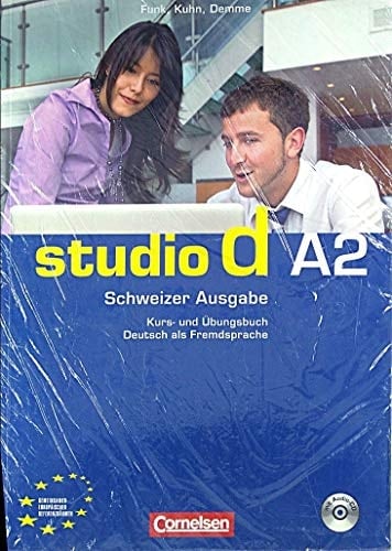 studio d Schweiz. Gesamtband 2 (Einheit 1-12). Kurs- und Übungsbuch Europäischer Referenzrahmen: A2