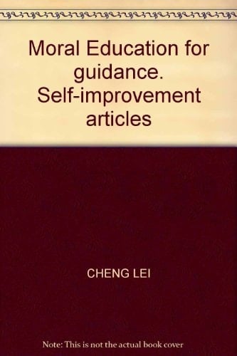 Moral Education for guidance. Self-improvement articles