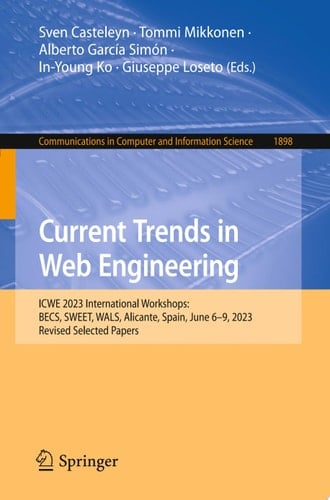 Current Trends in Web Engineering