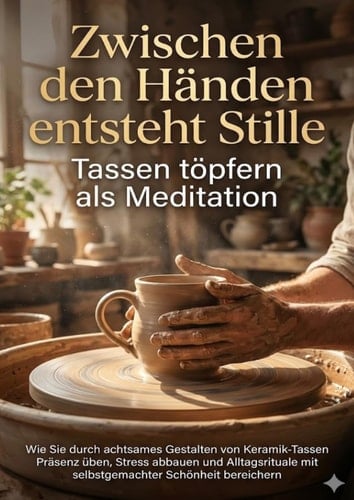 Zwischen den Händen entsteht Stille: Tassen töpfern als Meditation (German Edition)
