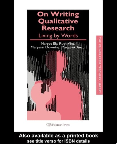 On Writing Qualitative Research Living by Words