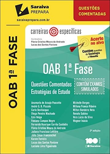 Oab 1È Fase: Questoes Comentadas: Estrategias de Estudo - Colecao Carreiras Especificas