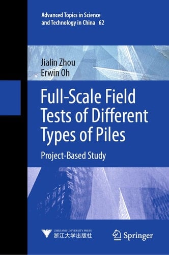 Full-Scale Field Tests of Different Types of Piles Project-Based Study