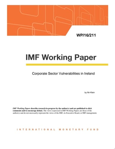 Corporate Sector Vulnerabilities in Ireland