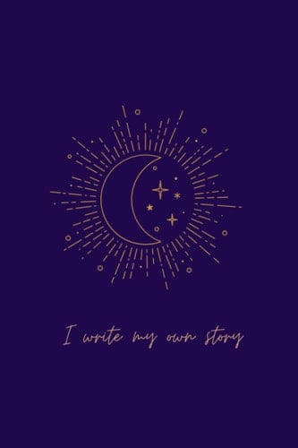 Journal: Astrology Inspired Blank Lined Journal