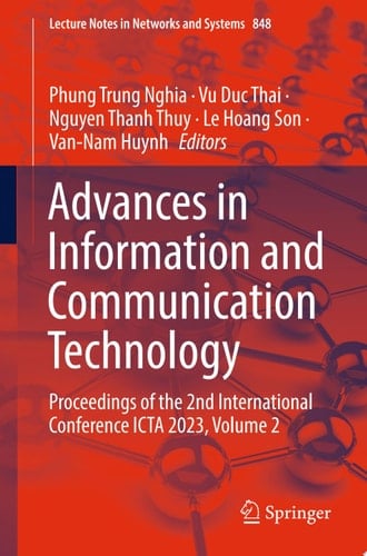 Advances in Information and Communication Technology