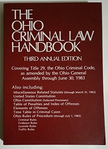 Ohio Criminal Law Handbook, 1983