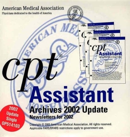 CPT Assistant Archives 2002 Update (single user CD-ROM): Newsletters for 2002
