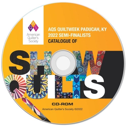 2022 Catalogue of Show Quilts CD