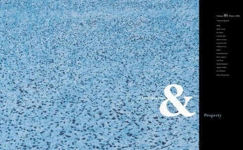 Architecture & Property Winter 2008