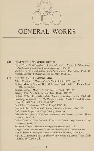 Books for public libraries;: Selected titles for small libraries and new branches