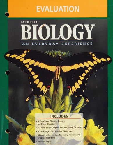 Bio a Ev Exp Evaltn Bk 95