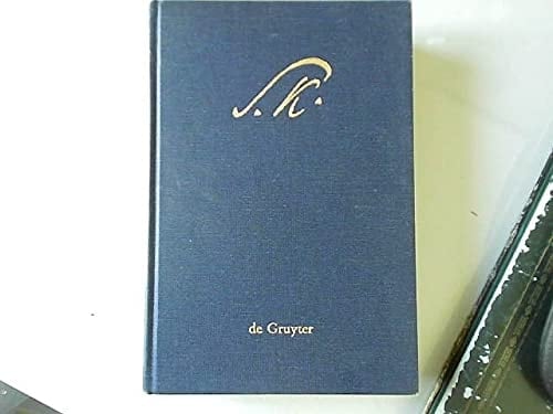 Kierkegaard Studies Yearbook, 1996