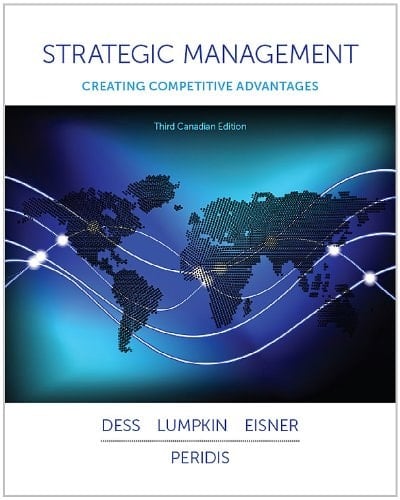 Strategic Management Creating Competitive Advantages