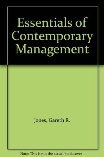 Essentials of Contemporary Management