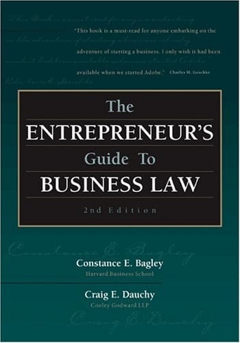 The Entrepreneur’s Guide to Business Law